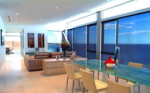 Roller Blinds For Dining Area With a View