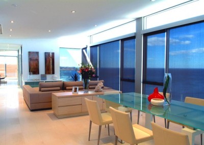 Roller Blinds For Dining Area With a View